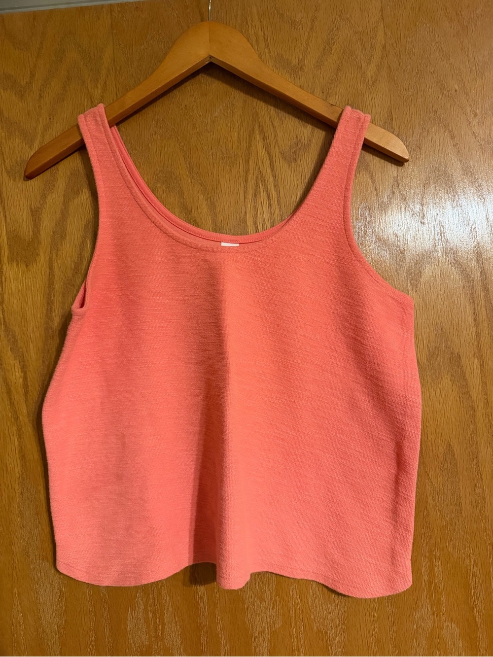 Old Navy Coral Knit Tank Top